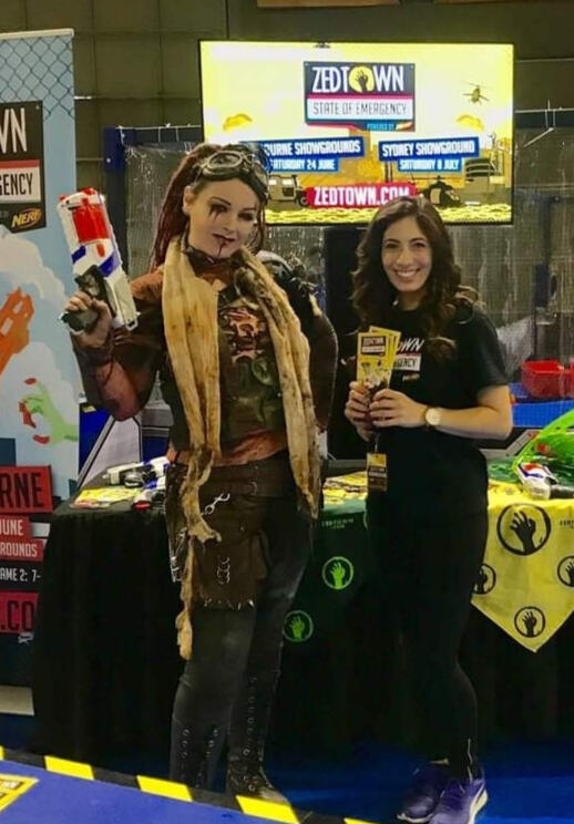 Zedtown Booth Babe